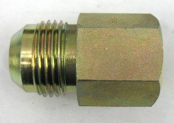 AF C5255-10-08 - 5/8 Male JIC (7/8''-14 Threads) x 1/2 Female Pipe (.840''-14 Threads)