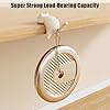 Cute Cat Tail Hook for Computer Screen,Computer Monitor Decor,Tight Spaces, Hang Keys, Desk Art Hook,Accessories in Easy Reach (White)