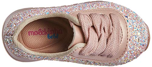 Sapato Casual Molekinha , Meninas, Multi Branco/Rosa, 18