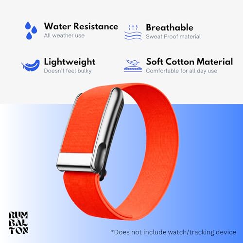 Image of Hydra Soft Wrist Strap for Whoop 5.0 One /Peak /Life MG Band Strap - Durable, Adjustable Fitness Tracker Strap | Breathable, Comfortable Bands for Workout, Sleep, and Health Monitoring (Device Not Included)