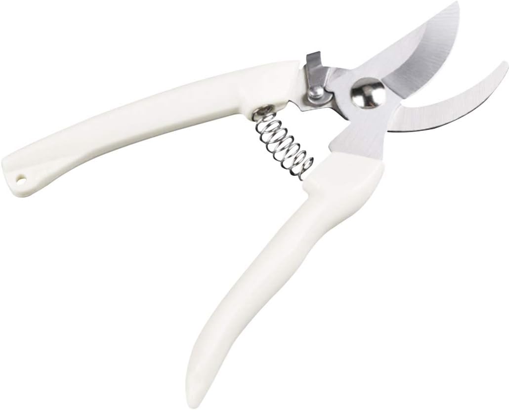 Stainless steel Gardening Pruning Shear scissors Anti-slip cutting pruner Tree Cutter Home tools set-A