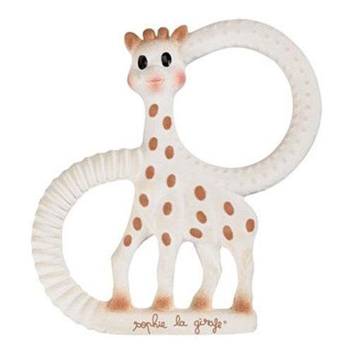 Vulli Sophie The Giraffe Teething Ring – Gift Boxed ! – 100 % caoutchouc naturel pour enfants