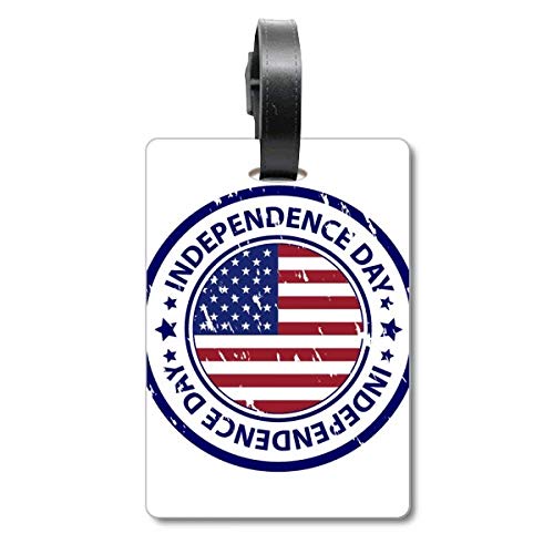 Étiquette de valise voyage drapeau USA pour repérer facilement son bagage