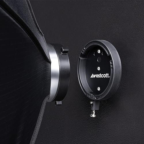 Image of Westcott Float Wall Mount Speedring by Lindsay Adler - Store and Organize Softboxes, Light Modifiers, and Reflectors in Photo Studios (Bowens)
