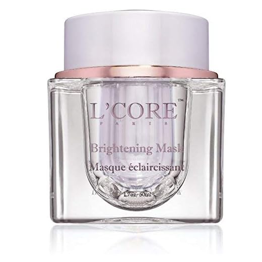L'Core Paris Multi Use Brightening Face Skin Mask - Organic Moisturizing Face Cream for Control and Adjust Discoloration and Conceal Pigmentation and Stretch Marks, Hydrating and Recovery - 1.8oz/50ml