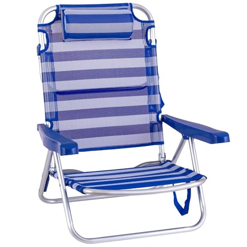 LOLAhome Silla Playa Plegable   Ligera Portátil