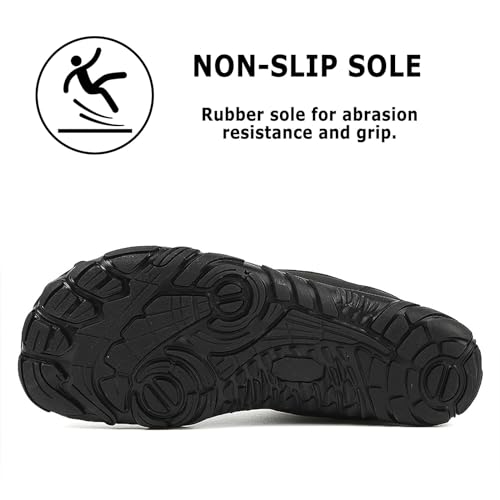 Barefoot Shoes Mens Womens Winter Warm Wide Toe Box Minimalist Zero Drop Outdoor Sole High-top Walking Shoes Snow Boots4