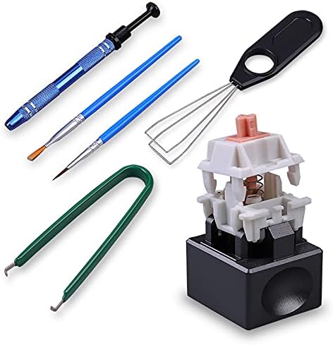 Keyboard Switch Opener Kit With Puller, Clamp, Lube Pen - Fit for Cherry Switches Mechanical Keyboard