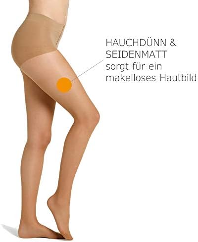 Camano Shaping Tights Natural Shape 15 DEN Pack of 2 - 2x White 15_DEN, size: 48-50