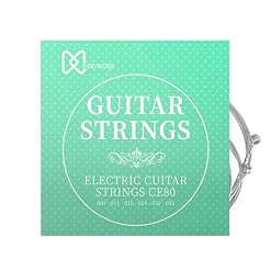 Electric Guitar Strings – Handmade Nickel Plated Hex Steel, Warm, Bright, Balanced Acoustic Tone, Anti-Oxidation Coating,009-042 Guitar Strings Electric 6 String Set - Les Beatles, Paul McCartney, John Lennon, RIngo Starr, George Harrison