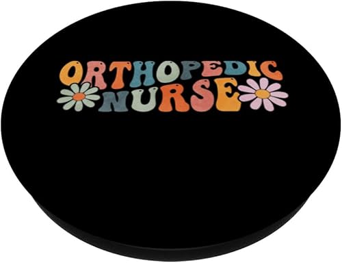 Miniatura 2 de Groovy Orthopedic Nurse Ortho Nursing PopSockets Swappable PopGrip
