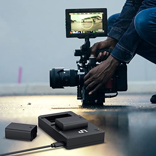 Np-Fw50 Battery Charger Pack, Lp 2-Pack Battery & Dual Slot Charger, Compatible With Sony Alpha A6000, A6400, A6100, A6300, A6500, A5100, A7, A7 Ii, A7R, A7R Ii, A7R2, A7S, A7S Ii, A7S2, Rx10 & More #TOP6