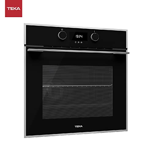 Teka iOVEN P - Horno Pirolítico Multifunción SurroundTemp con Pantalla Táctil y 50 Recetas, Autolimpieza Pirolítica, Teka HydroClean® PRO Automático, Color Cristal Negro con Marco - imagen 6