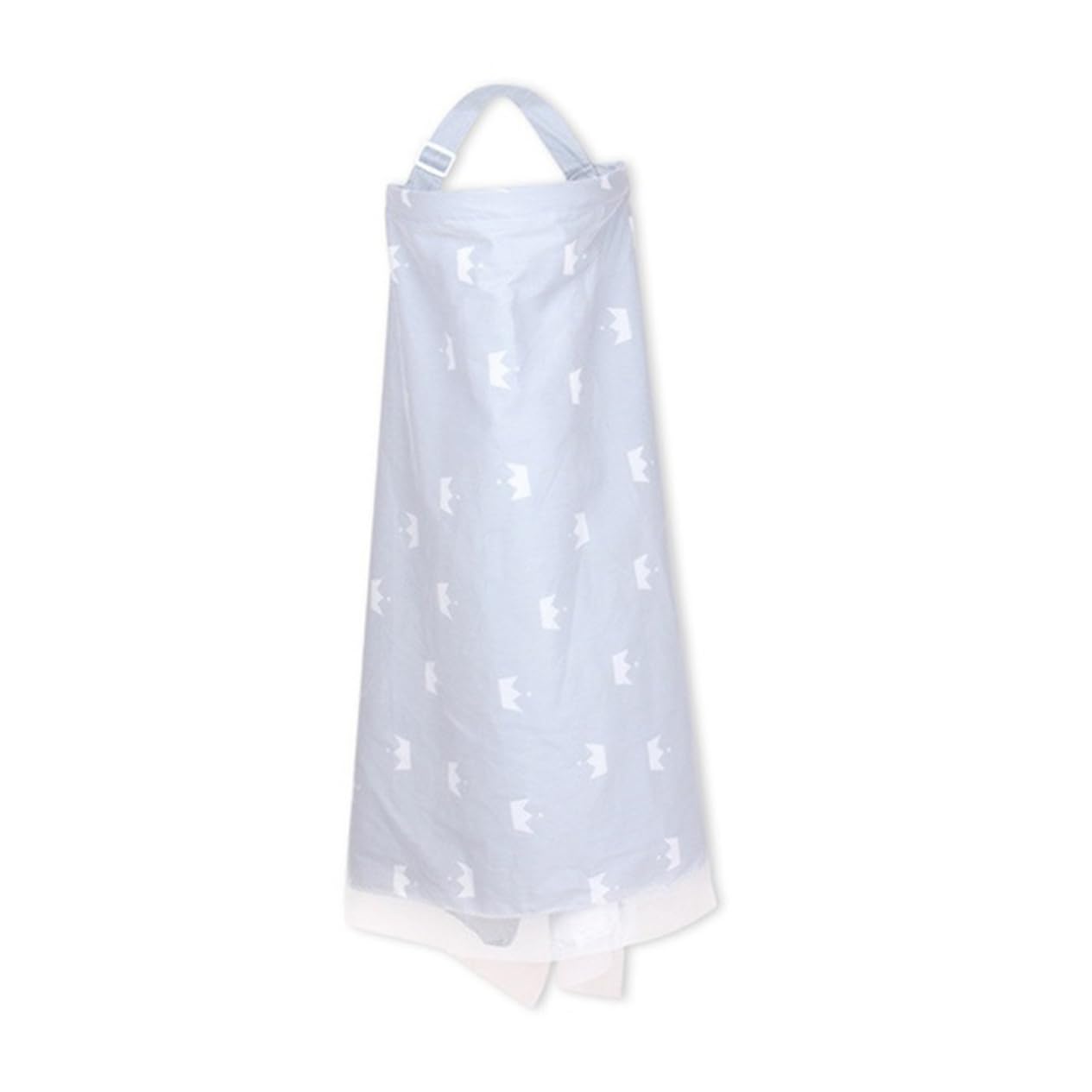 Garneck Breathable Multi Functional Nursing Cover Privacy Cloak for Breastfeeding Car Seat Canopy Stroller Protection Present for Moms Crown Design