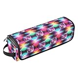 2-in-1 Lockenstab Reiseetui und hitzebeständige Matte, tragbare Reise-Tragetasche für Glätteisen, Lockenstäbe, einfache Safaris-Tasche für Frauen