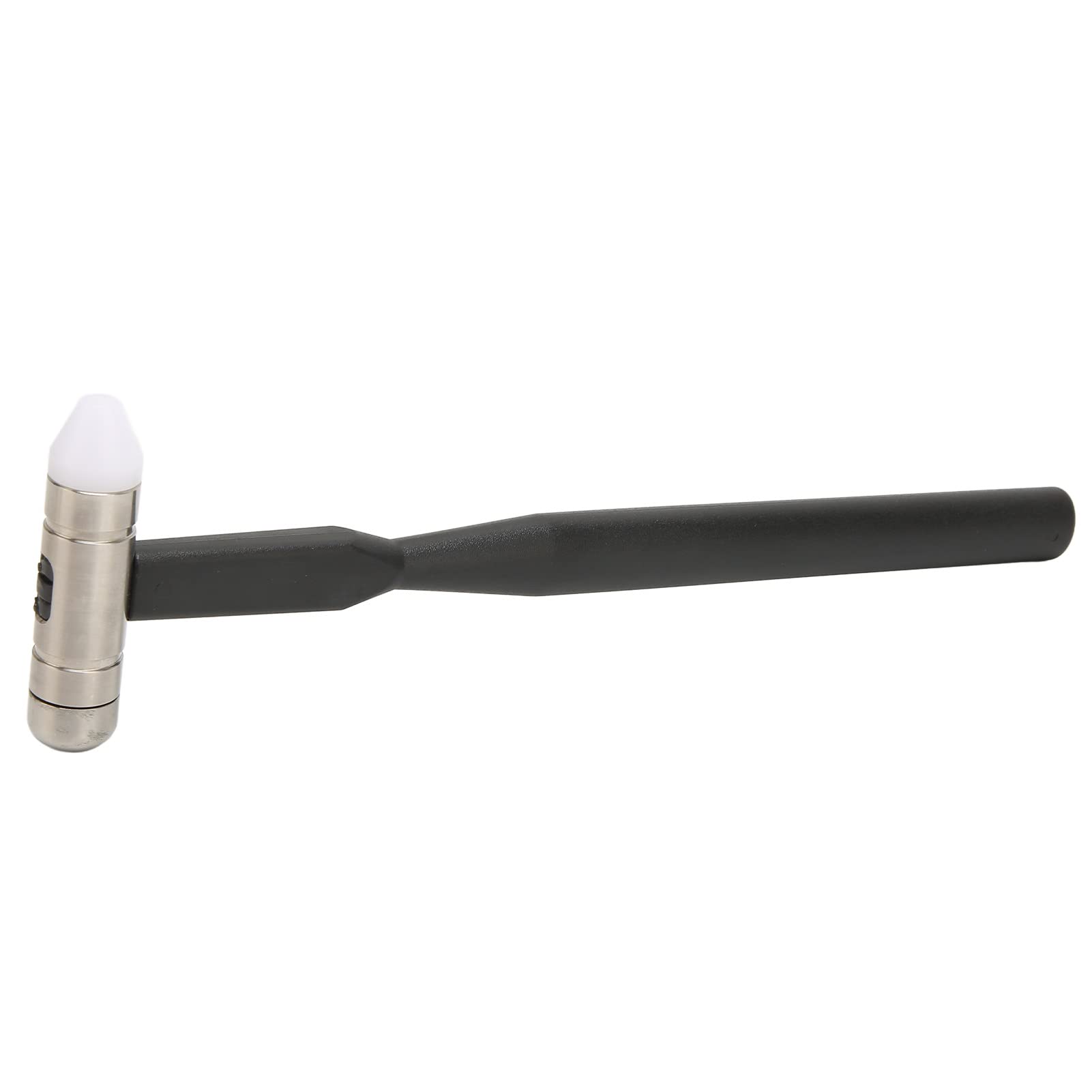 Martillo de reparación de relojes de doble cabeza | Mango seguro antideslizante de acero inoxidable | Herramienta de reparación de correa de reloj de confianza para relojeros/uso doméstico |