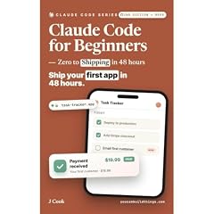 Claude Code for Beginners Audiolibro Por J Cook arte de portada