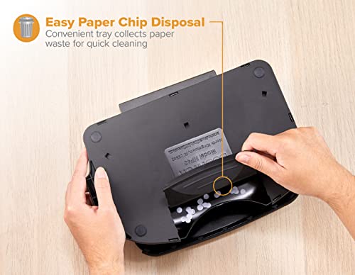 Bostitch Office Ez Squeeze 40 Sheet 3-Hole Punch, Heavy Duty, Black #TOP2