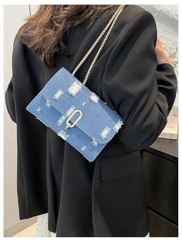 QWINEE Women's Leopard Purse Cheetah Print Purses Y2k Evening Chain Shoulder Bag Clutch2