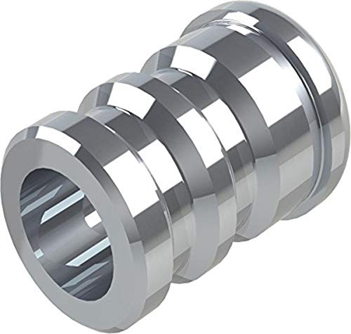 Nock Bushing Triple X Series en aluminium usiné pour tubes de haute précision