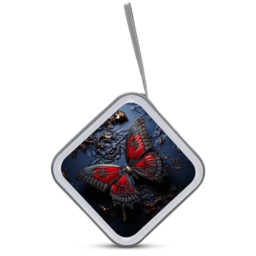 Bolsa de almacenamiento para CD con cremallera y espacio para 40 DVD 4