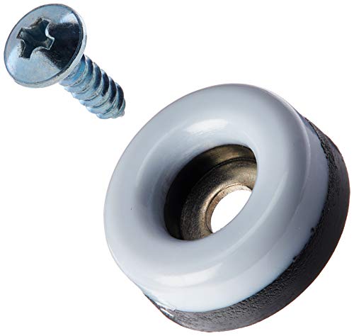 Boîtes rondes de 20 mm Magic Sliders blanc pour un salon silencieux