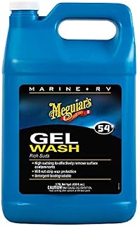 Meguiar’s M5401 Marine/RV Gel Wash, 1 Gallon