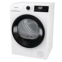 Gorenje DHNE83 Trockner/Kondensation mit Wärmepumpe / 8KG / 15 Programme/TwinAir/Feuchtesensor/Zeitverzögerung/Lieblingsprogramme/LED Display/EEK: C – Ansicht 3