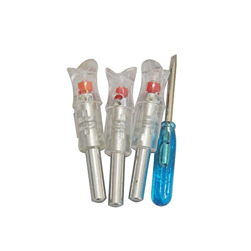 Jiexi Hwyp Automatically Bow String Activated Lighted Crossbow Arrow Nocks Pack Of 6 #TOP4