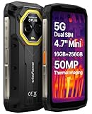 Ulefone Armor Mini 20T Pro 5G Imagerie Thermique (Lepton 3.5) Smartphone Incassable, Taille de Paume, 16Go+256Go, Batterie 6200mAh Charge sans Fil, Caméra 50MP, 4.7 Ulefone Armor Mini 20T Pro 5G Imagerie Thermique (Lepton 3.5) Smartphone Incassable, Taille de Paume, 16Go+256Go, Batterie 6200mAh Charge sans Fil, Caméra 50MP, 4.7