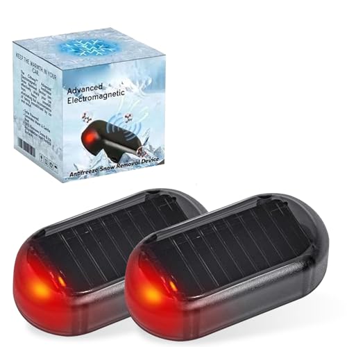 Dandin - Dandin 2Pcs Electromagnetic Snow Removal Device, Antifreeze Car Deicer Device,Deicer Car Windscreen Spray Car Defroster, A Must-Have in Winter