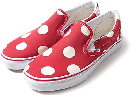 vans red polka dot