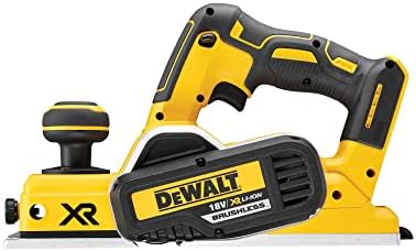 DEWALT DCP580N 18 V XR Li-ion Brushless Cordless Planer-Yellow, 18 W