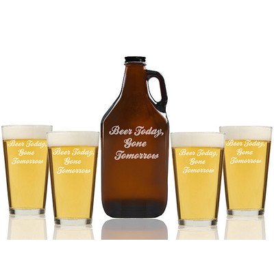 5 Piece Growler Set