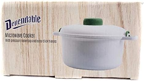 Miniatura 7 de Eco Friendly Microwave Pressure Cooker Steamer Healthy Cooking Quick Fast Vegetables Meats Poultry Fish Rice Cooker No Oil Needed! BPA FREE