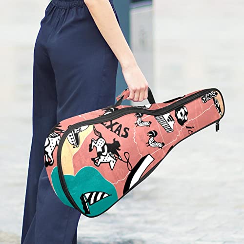 Sac pour ukulélé concert soprano housse matelassée 10 mm