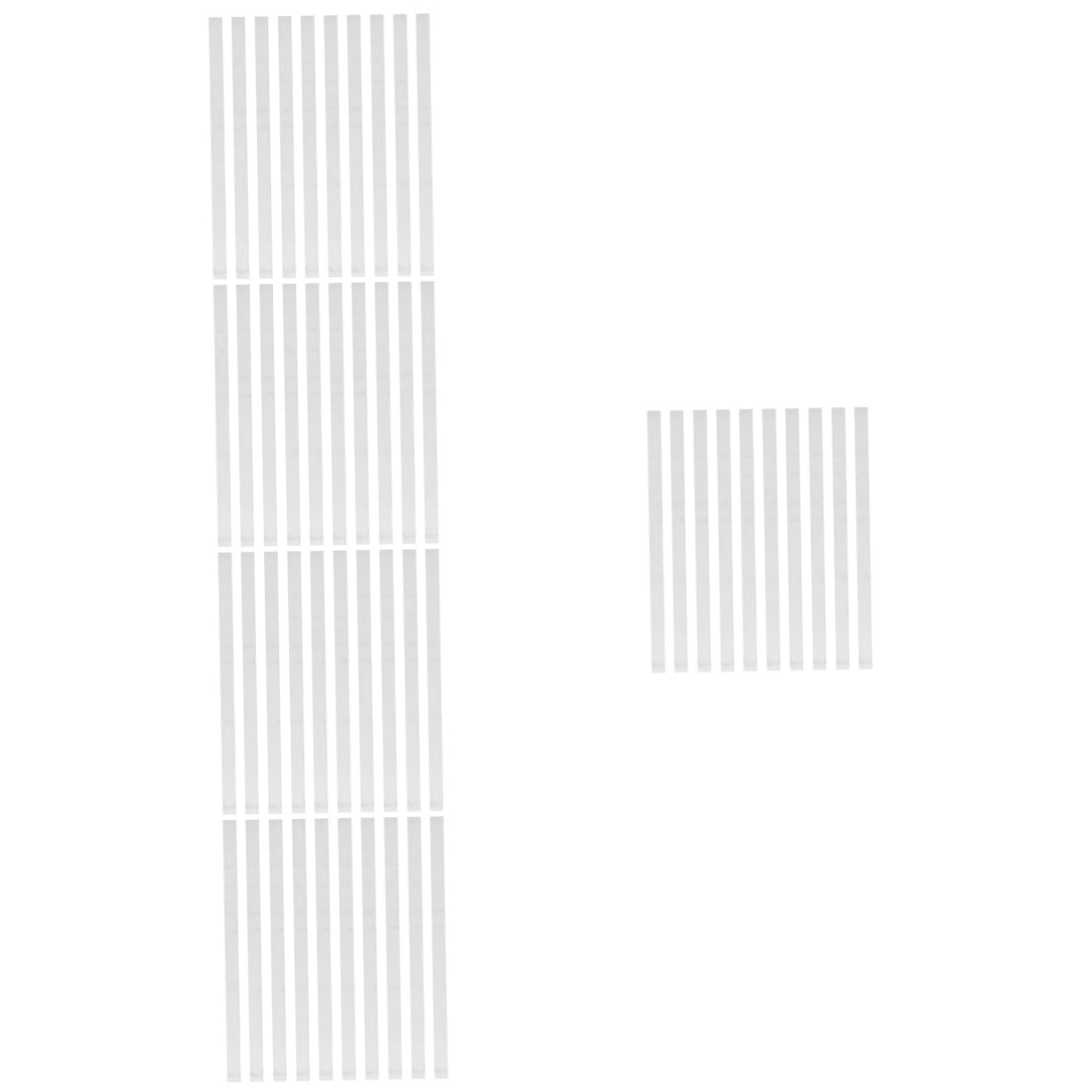 FUNOMOCYA 5sets Book Binding Glue Tape 2-pack Book Repair Strips Bookmaking Supplies Easy to Use 10pcs*5