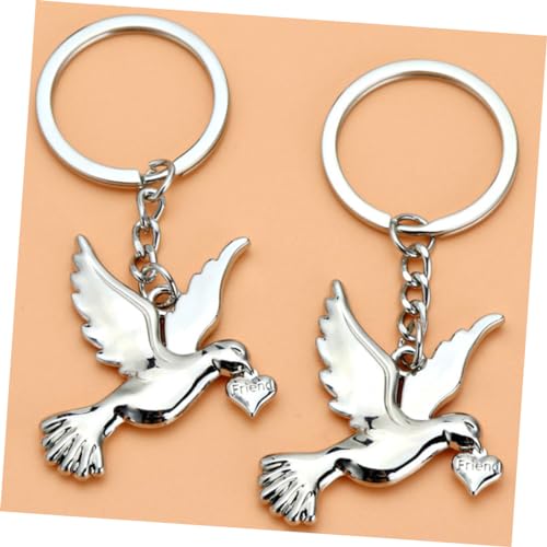 Llavero paloma para organizar llaves facilmente y colgante decorativo de bolsa 2