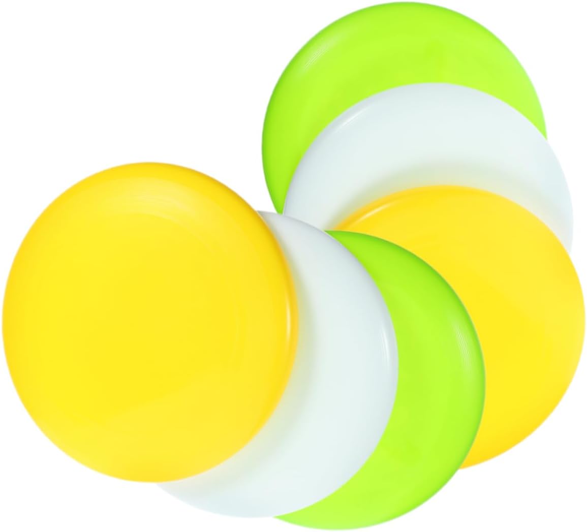 6pcs Disc Golf Lightweight Discs for Beginners Professionals Includes Each of Easy to Use Portable for Outdoor Activities