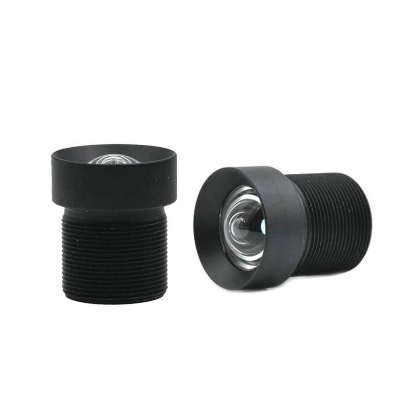 Objectif caméra industrielle M12 HD 5MP sans distorsion grand angle 12mm