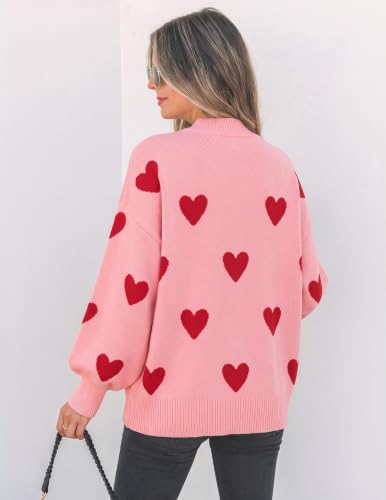 Image of ZESICA Women's 2026 Fall Striped Pullover Sweaters Tops Fashion Outfits