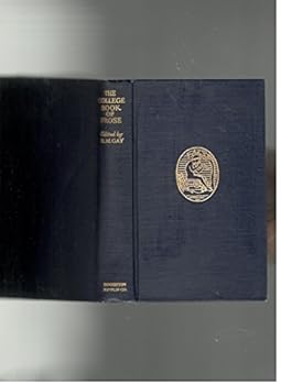 Hardcover The College Book Of Prose: 1400-1929 Book