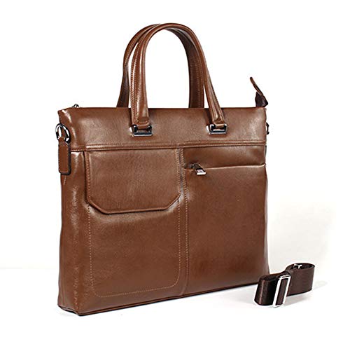 Laptop-Tasche, Business-Arbeit, Aktentasche, blockierend, ultradünn, Leder, Business-Schultertasche, Messenger-Tasche, Handtasche, Ultrabook,