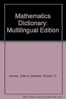 Mathematics Dictionary: Multilingual Edition B003L1SHTQ Book Cover
