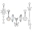 7PCS Silver