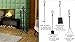Fireplace Toolset – 5 Piece Fireplace Toolset – Strong Cast Iron Toolset – Accessories include Tong, Shovel, Base, Poker and Brush – Sturdy well balanced Stand to hold all Tools and Accessories