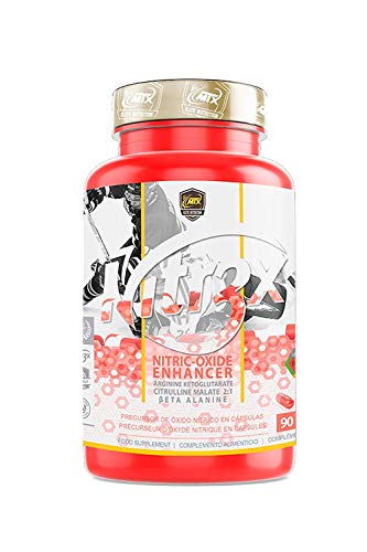 MTX nutrition NITR3X 90 capsules - Matrix Arginine AAKG, Citrulline Malate and Beta-Alanine powerful effects: vasodilation, recovery Cover