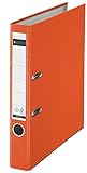 leitz rückenschilder orange Lieferumfang: Leitz Qualitäts-Ordner, Orange, 10155045, Abmessungen 55x318x285 mm, A4, zwei fach Lochung