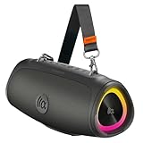 TAZATA Portable Loud Bluetooth Speaker, 60W Large Subwoofer Wireless Bluetooth 5.3 with Powerbank USB Charge Out,Waterproof IPX7,Rugged Outdoor Boombox for Party,Beach,Golf Life,Pool, Shower,Bike Use