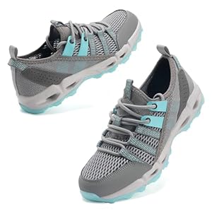 ziitop Womens Hiking Water Shoes for Women Quick Dry Outdoor Sport Sneakers Non Slip Lightweight Breathable Summer Trekking and Walking Climbing Shoe